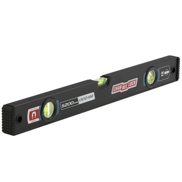 CHANNELLOCK 24" Box Level, Magnetic