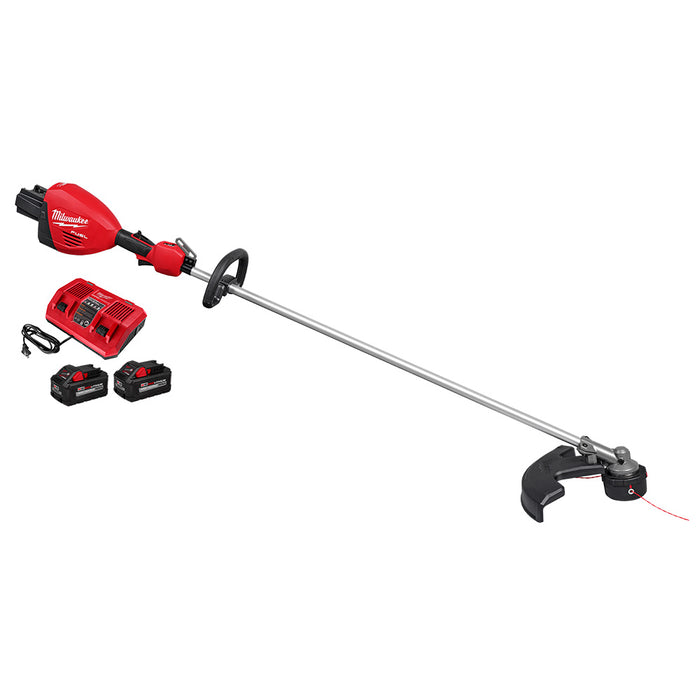 Kit de recortadora de hilo con batería dual MILWAUKEE M18 FUEL™ de 17"