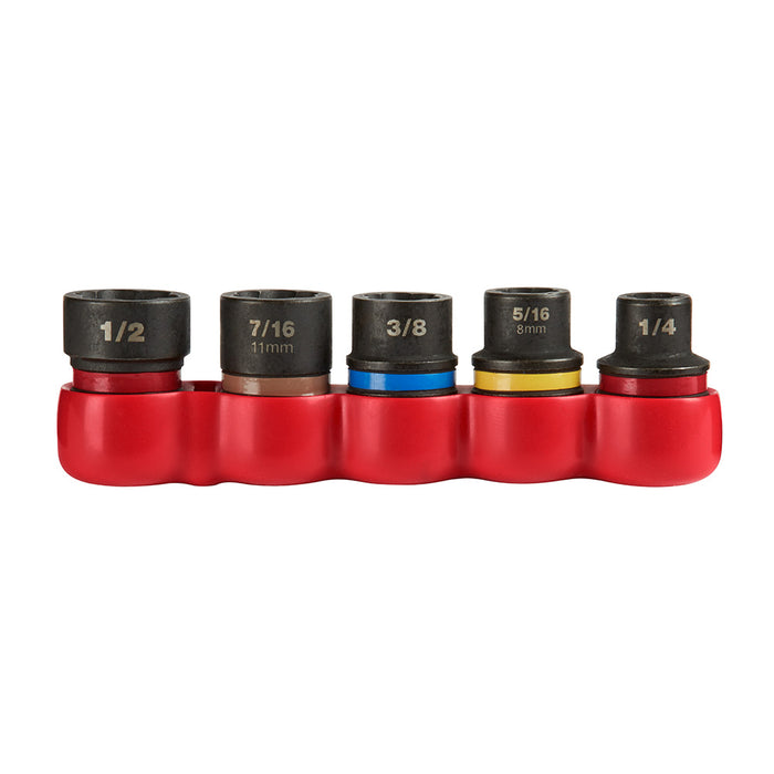 Milwaukee Tools 6PC SHOCKWAVE Impact Extrctr Set 48-32-8000