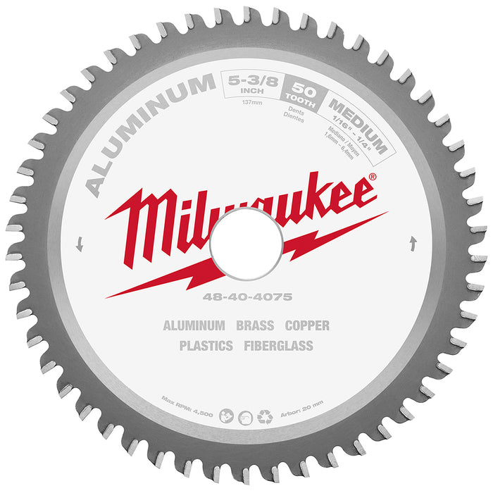 MILWAUKEE 5-3/8" 36T Circular Saw Metal Cutting Blade