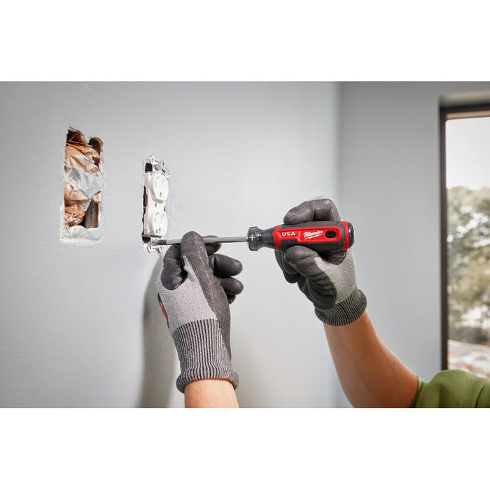 MILWAUKEE #2 Phillips 4" Cushion Grip Screwdriver