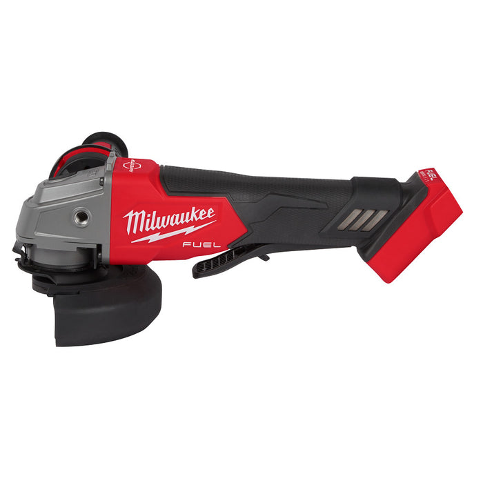 Amoladora con freno MILWAUKEE M18 FUEL™ de 4-1/2" / 5" con interruptor sin bloqueo de paleta (solo herramienta)