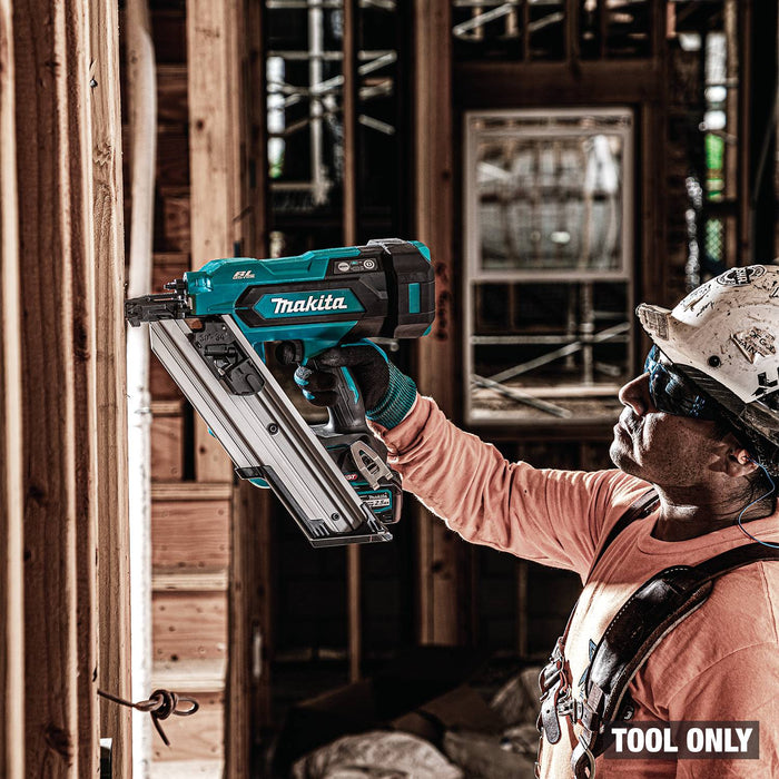 Makita GNB01Z 40V max XGT® Brushless Cordless 30º Clipped Head 3-1/2" Framing Nailer, Tool Only
