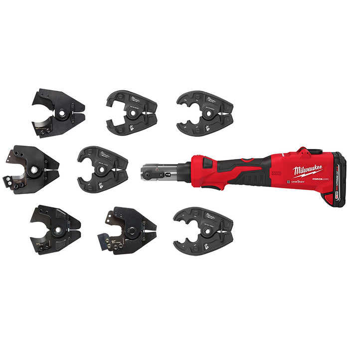 Engarzadora utilitaria lineal MILWAUKEE M18™ FORCE LOGIC™ 6T (solo herramienta)