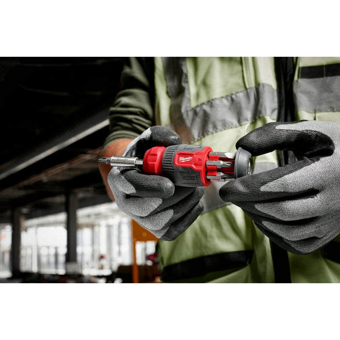MILWAUKEE 8-IN-1 Compact Multi-Bit Screwdriver