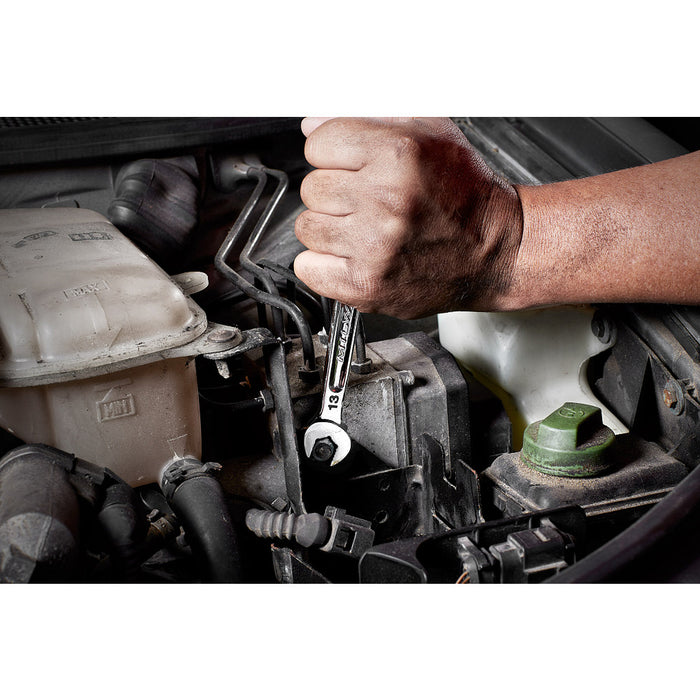 Milwaukee 15pc. Metric Ratcheting Combination Wrench Set with Tray for PACKOUT™ Drawers 48-22-0155