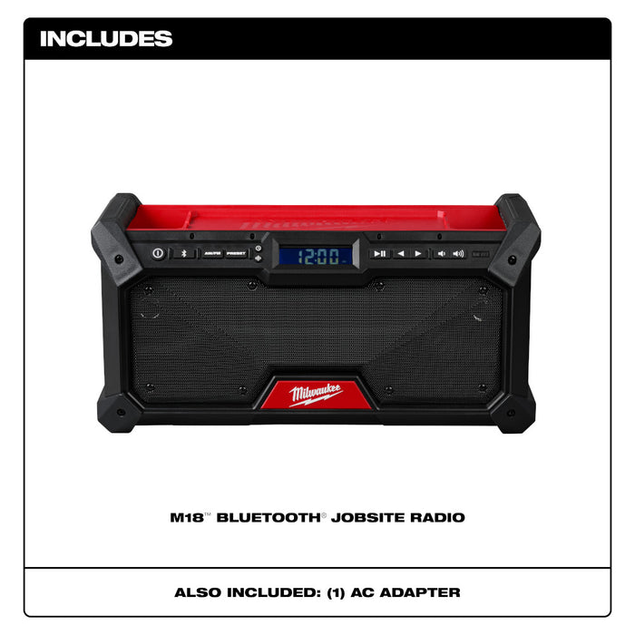 Radio para el lugar de trabajo MILWAUKEE M18™ Bluetooth® (solo herramienta)