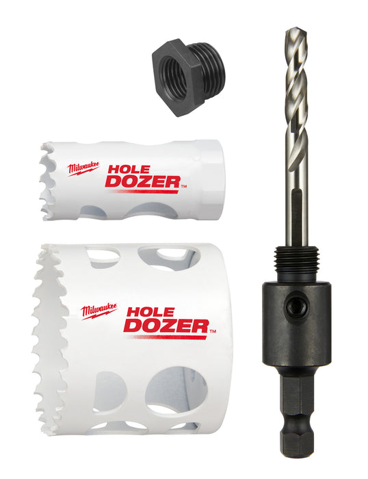 MILWAUKEE HOLE DOZER™ Kit de sierra perforadora para cerraduras de puertas