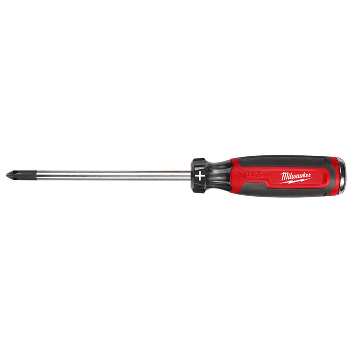 MILWAUKEE #2 Phillips 6" Cushion Grip Demolition Screwdriver