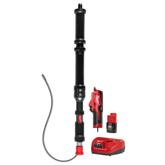 MILWAUKEE M12 TRAPSNAKE 4' Urinal Auger Kit