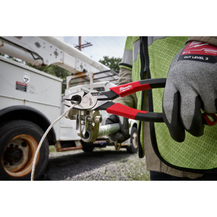 Alicates de liniero de agarre cómodo de 9" MILWAUKEE