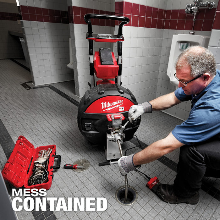 Kit de máquina de tambor para alcantarillado MILWAUKEE MX FUEL™