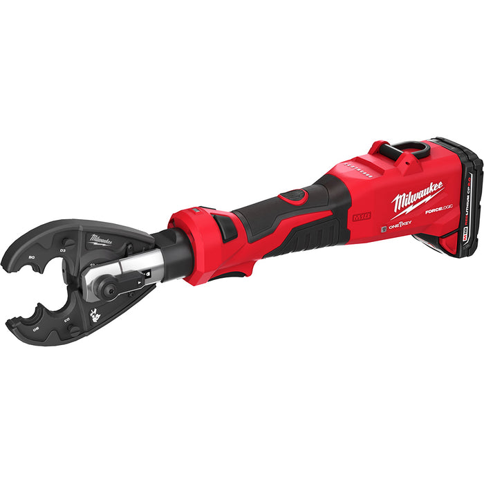 MILWAUKEE M18 FORCE LOGIC 6T Linear Utility Crimper Kit w/ BG-D3 Jaw
