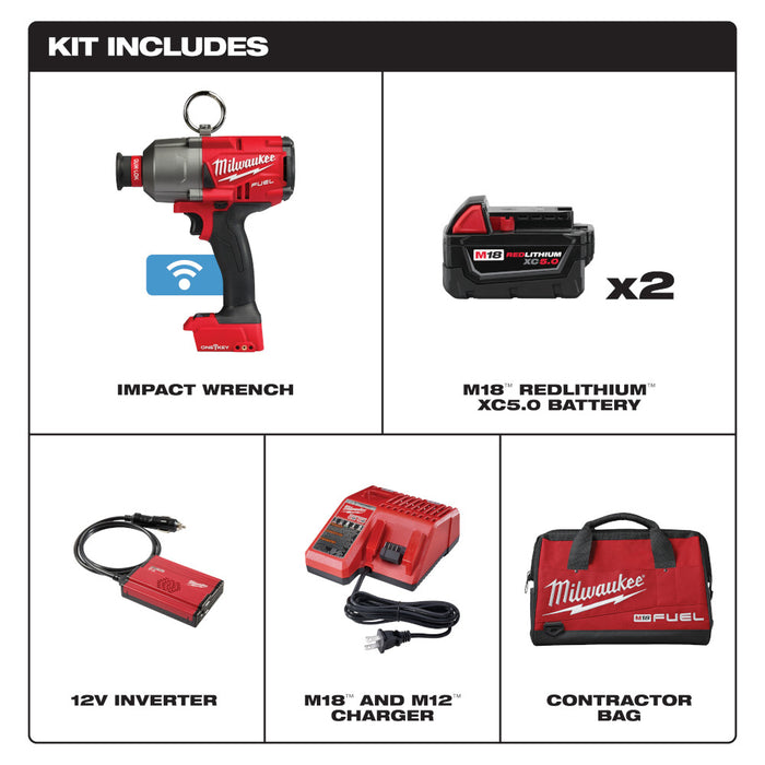 MILWAUKEE M18 FUEL™ 7/16" HTIW hexagonal utilitario con kit ONE-KEY™