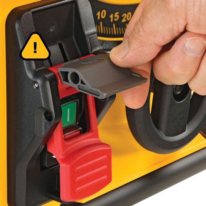 DeWalt DWE7485WS Corded 8-1/4 in. Compact Jobsite Table Saw with Stand