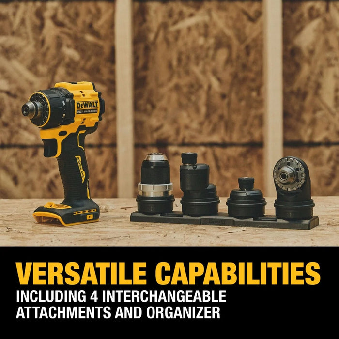DeWALT DCD803B ATOMIC 20V MAX 5-in-1 Brushless Cordless Multi-Head Drill/Driver, Tool Only