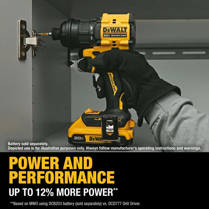 DeWALT DCD803B ATOMIC 20V MAX 5-in-1 Brushless Cordless Multi-Head Drill/Driver, Tool Only