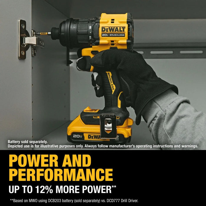DeWALT DCD803B ATOMIC 20V MAX 5-in-1 Brushless Cordless Multi-Head Drill/Driver, Tool Only