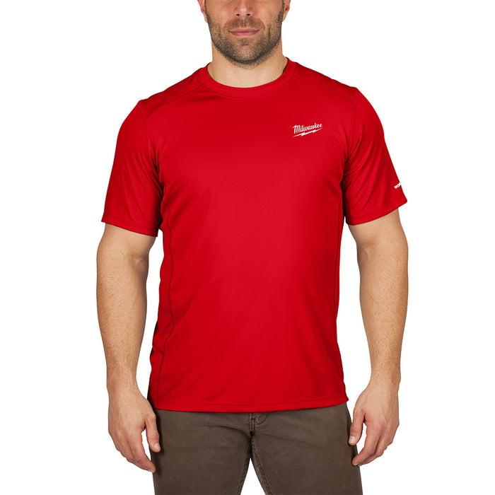 Workskin Light SS Shirt - Red Xl