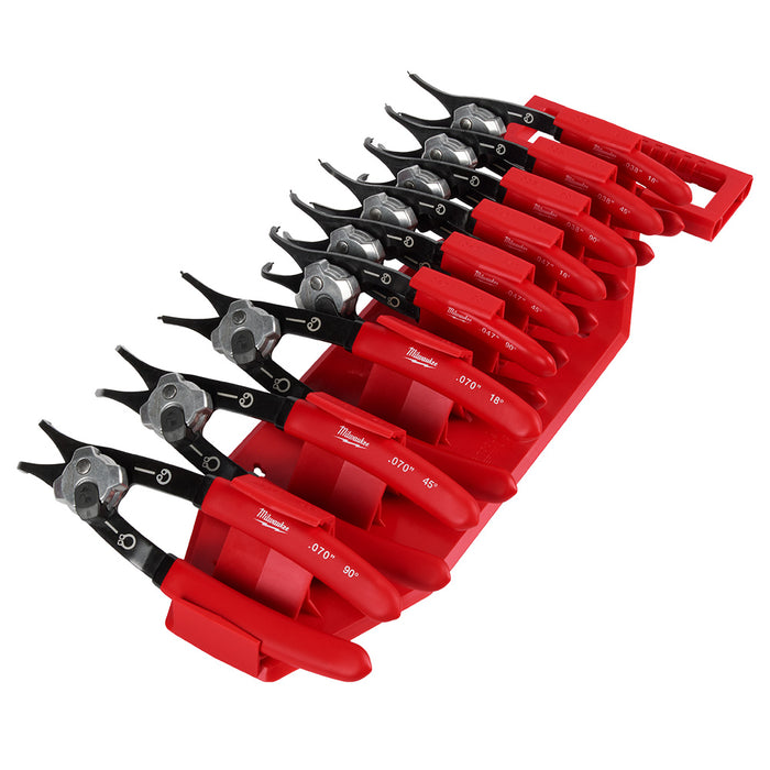 MILWAUKEE 9 PC. Convertible Snap Ring Pliers Set Q4