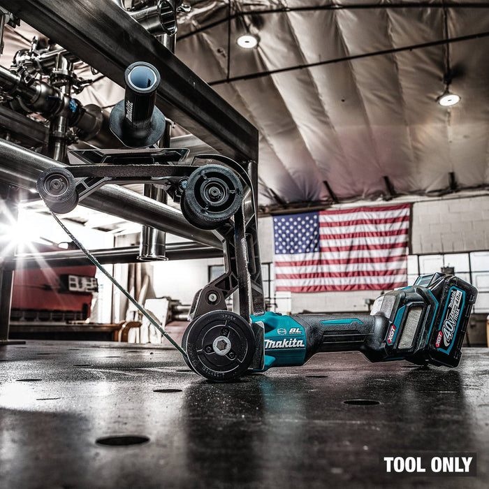 Makita GSB02Z 40V max XGT® Brushless Cordless 1-9/16" x 30" Pipe Belt Sander, Tool Only