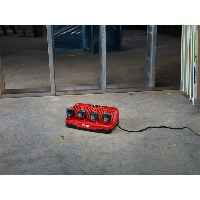 MILWAUKEE M12™ Four Bay Sequential Charger