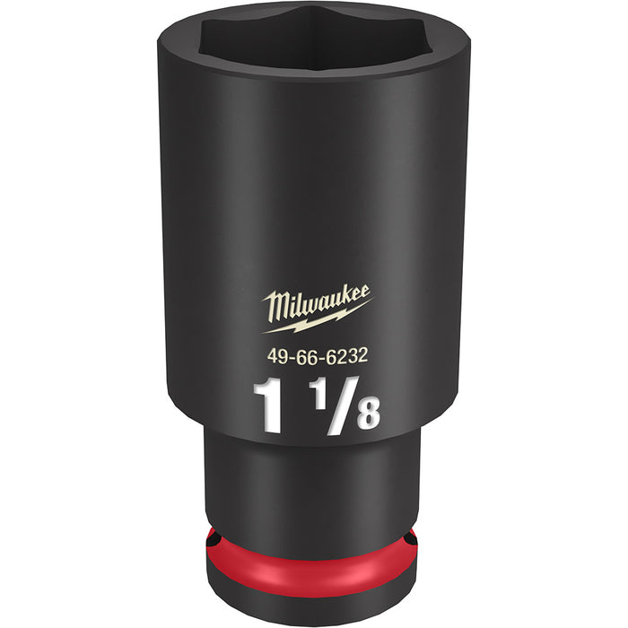 MILWAUKEE SHOCKWAVE Impact Duty 1/2" Drive 1-1/8" de profundidad 6 puntos dado