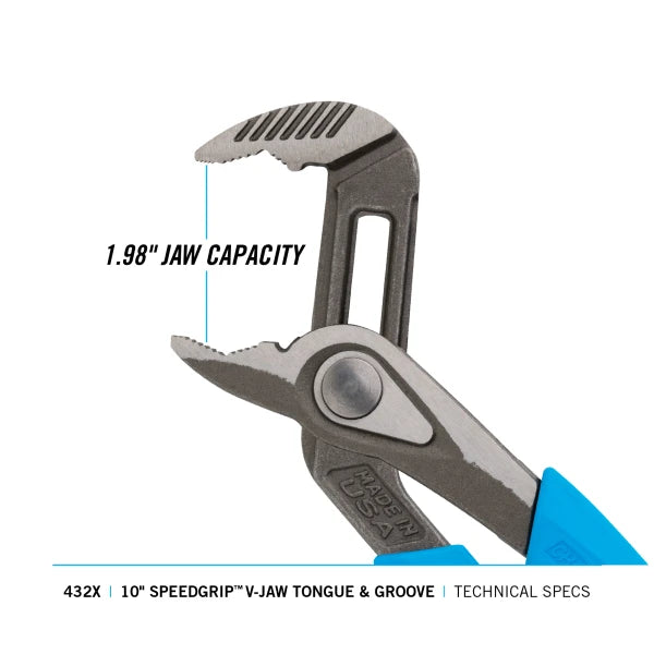 CHANNELLOCK 10" Tongue & Groove