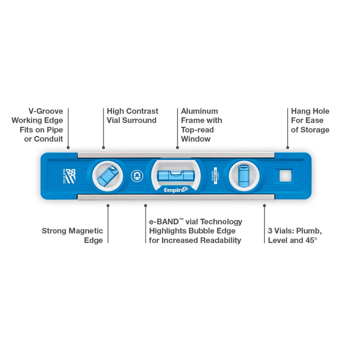 Empire 9 in. Torpedo Level EM81.9