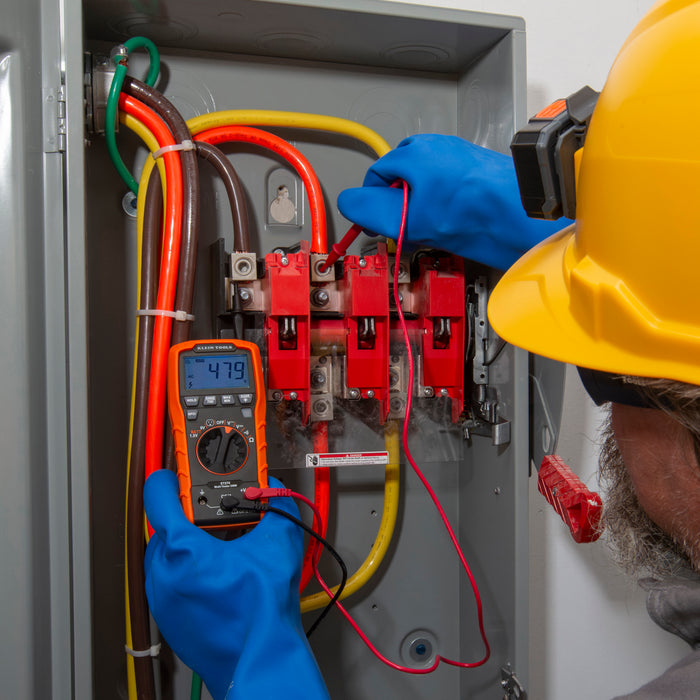 KLEIN TOOLS Digital Multi-Tester, Multimeter w/ Receptacle Tester