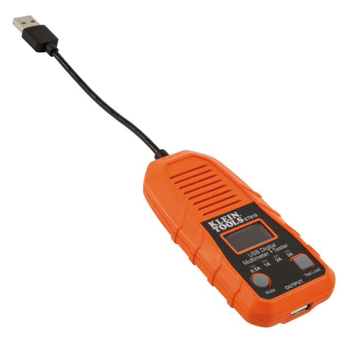 KLEIN TOOLS USB Digital Meter & Tester, USB-A (Type A)