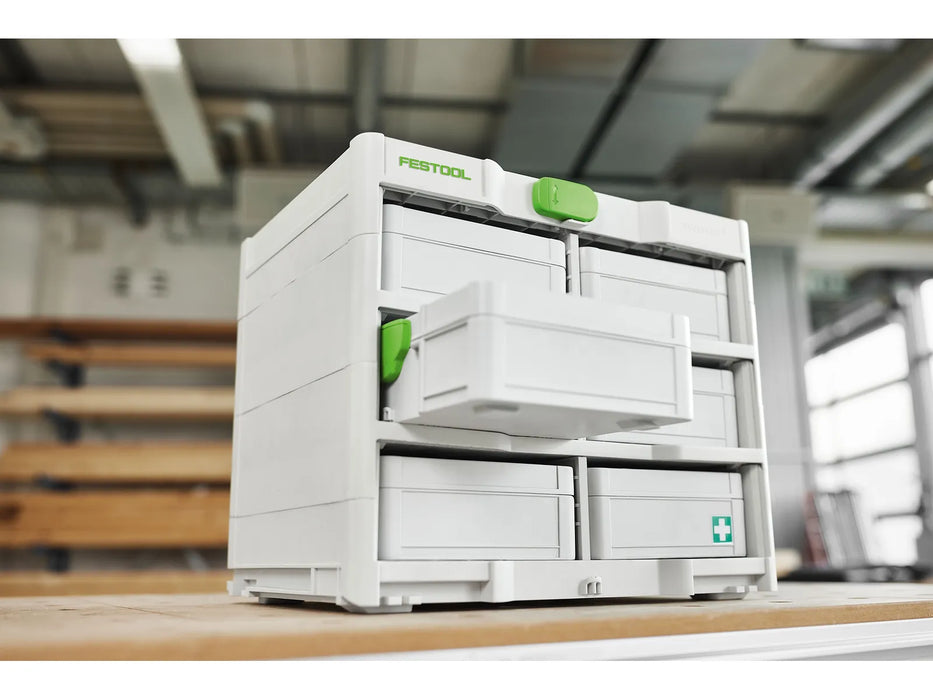 FESTOOL Systainer³ Rack SYS3-RK/6 M 337-Set