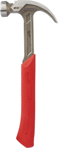 Milwaukee 20oz Curved Claw Smooth Face Hammer 48-22-9080