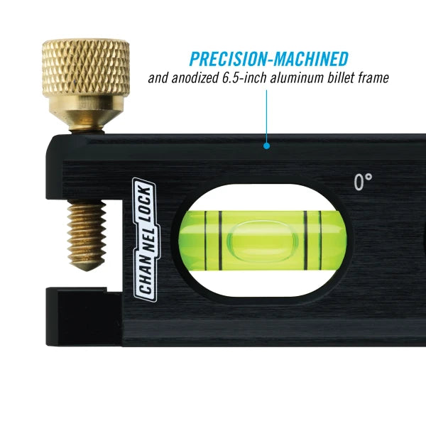 CHANNELLOCK 6.5" Billet Torpedo Level, Magnetic