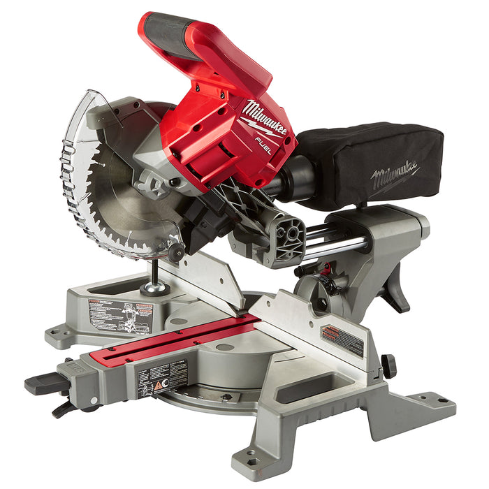 Sierra ingletadora compuesta deslizante de doble bisel MILWAUKEE M18 FUEL™ de 7-1/4” (solo herramienta)