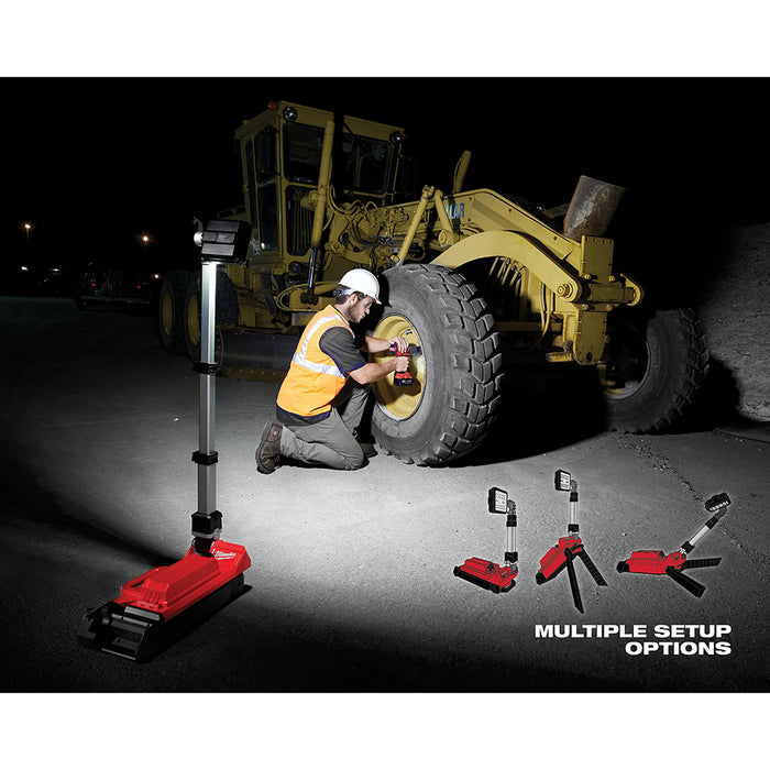 MILWAUKEE M18™ ROCKET™ Dual Pack Tower Light w/ ONE-KEY™ (Light Only)