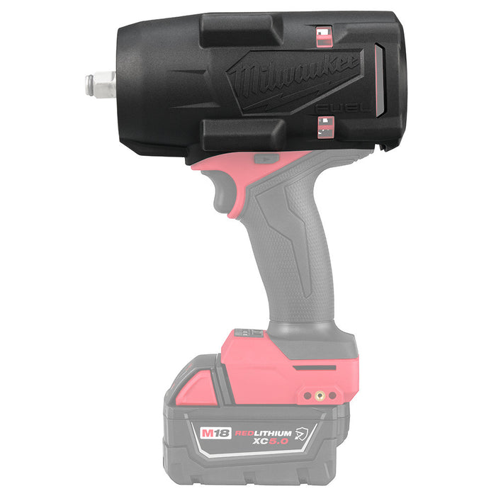 MILWAUKEE M18 FUEL™ 1/2" High Torque Impact Wrench w/ Friction Ring Protective Boot