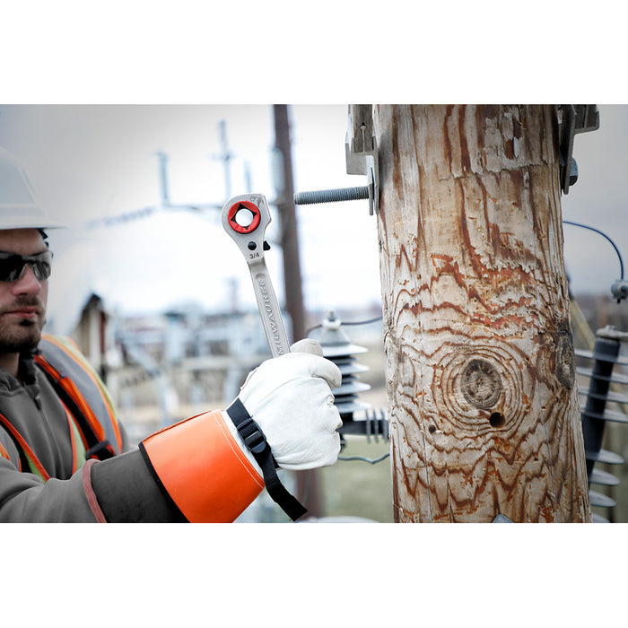 MILWAUKEE Lineman’s 5 IN 1 Ratcheting Wrench Q4