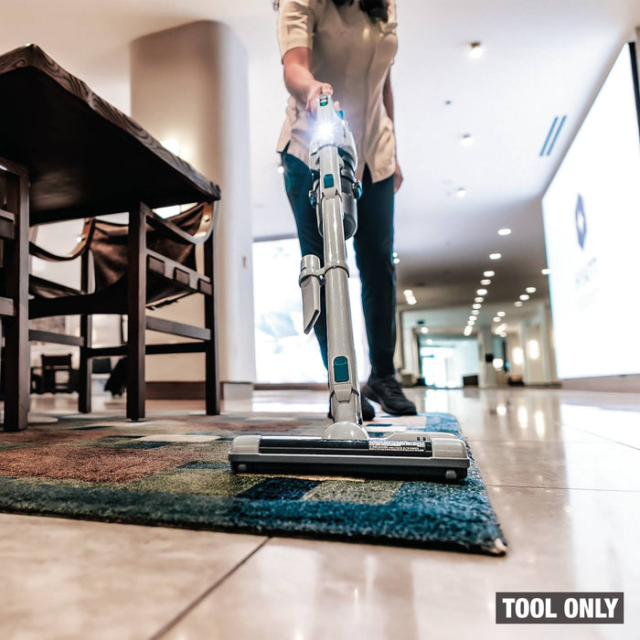 Makita GLC04Z 40V max XGT® Brushless Cordless Cyclonic Power Brush Head 4-Speed Compact Stick Vacuum, Tool Only