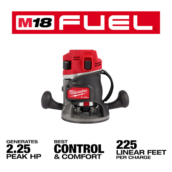 MILWAUKEE M18 FUEL 1/2" Router (Tool Only)