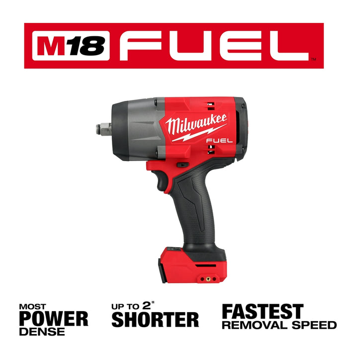 MILWAUKEE M18 FUEL™ Llave de impacto de alto torque de 1/2" con anillo de fricción (solo herramienta)