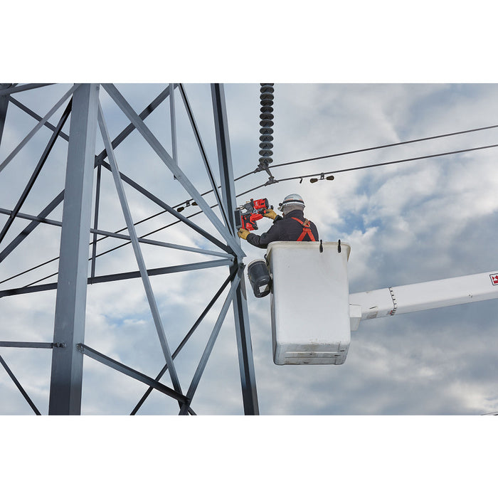 MILWAUKEE M18 FUEL 1-1/2" Lineman Magnetic Drill High Demand Kit