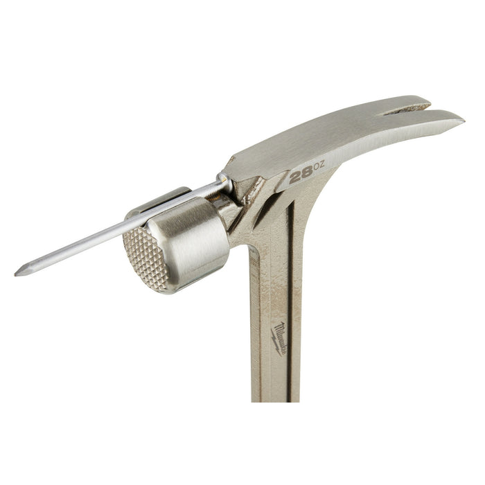 MILWAUKEE 28 oz. Milled Face Framing Hammer