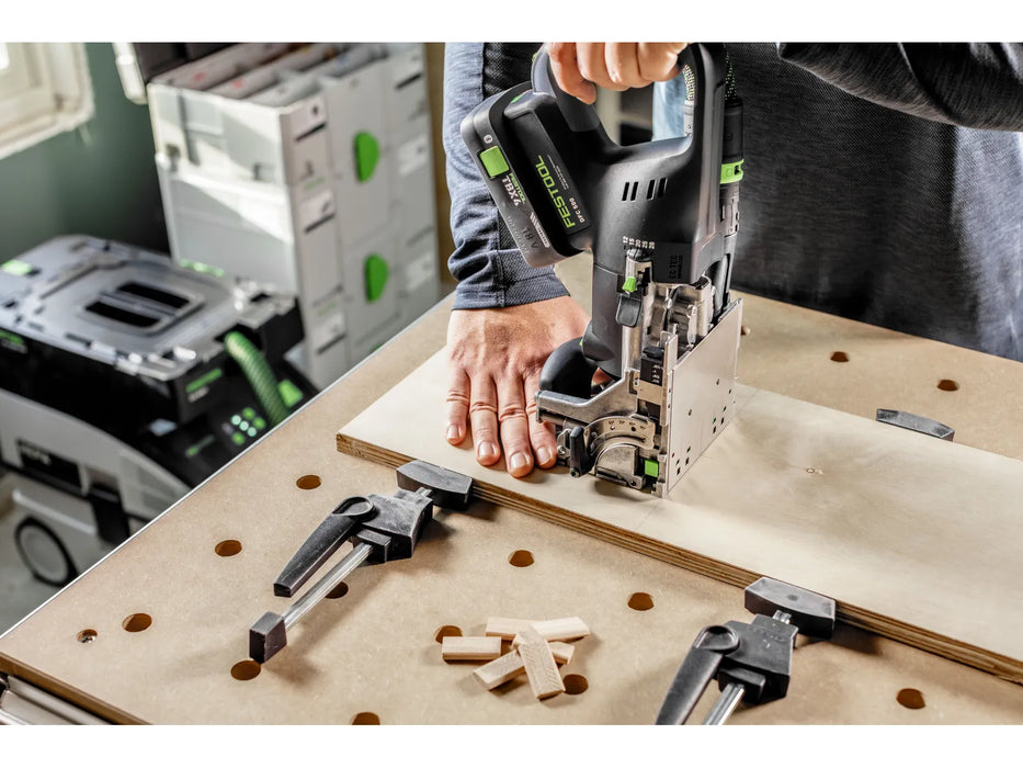 FESTOOL Cordless DOMINO Joiner DOMINO DFC 500 E-Basic