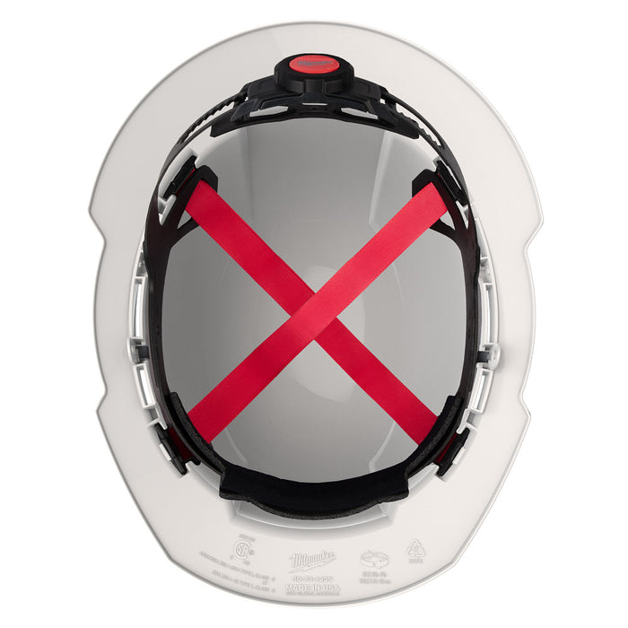 MILWAUKEE BOLT™ Full Brim Hard Hat w/ 4PT Ratcheting Suspension (USA) - Type 1