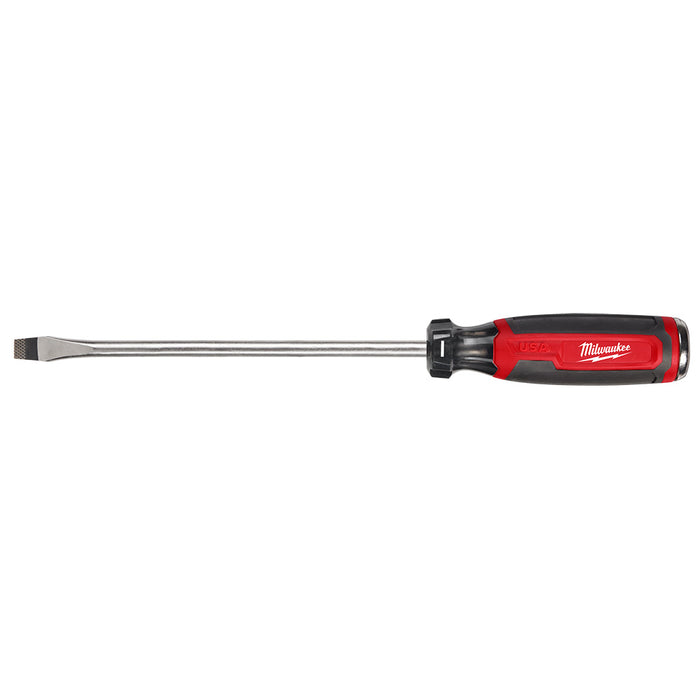 MILWAUKEE 3/8" Slotted 8" Cushion Grip Demolition Screwdriver