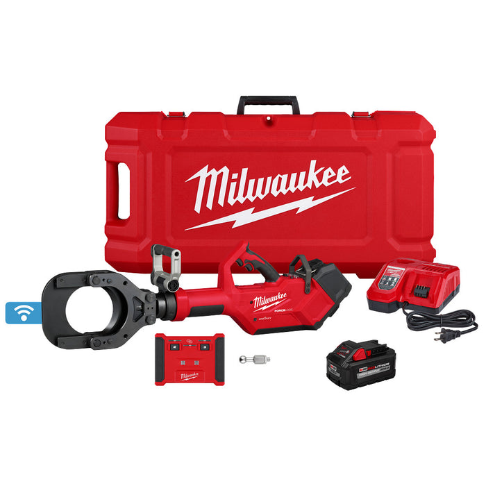 MILWAUKEE M18™ FORCE LOGIC™ 5” Underground Cable Cutter w/ Wireless Remote Kit