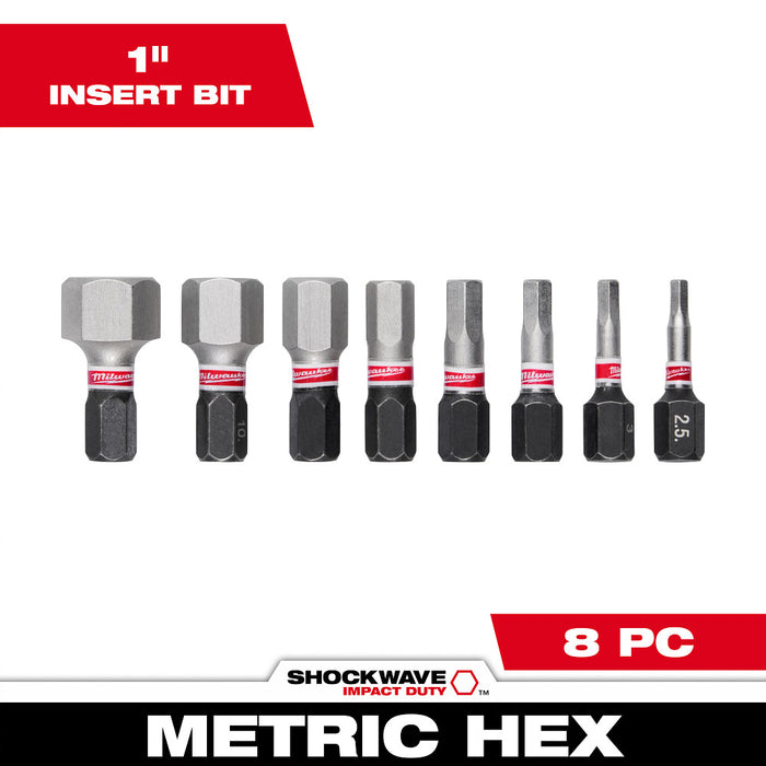 Milwaukee Tools Hex Bits 48-32-4617