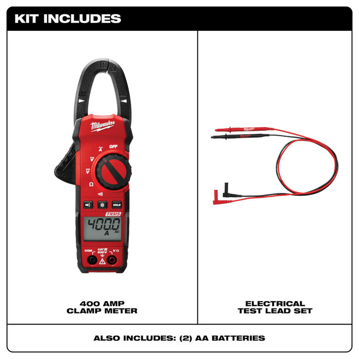 MILWAUKEE 400 Amp Clamp Meter