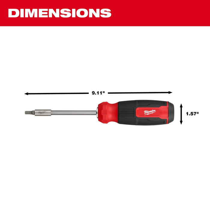 MILWAUKEE 14-IN-1 Hex Multi-Bit Screwdriver